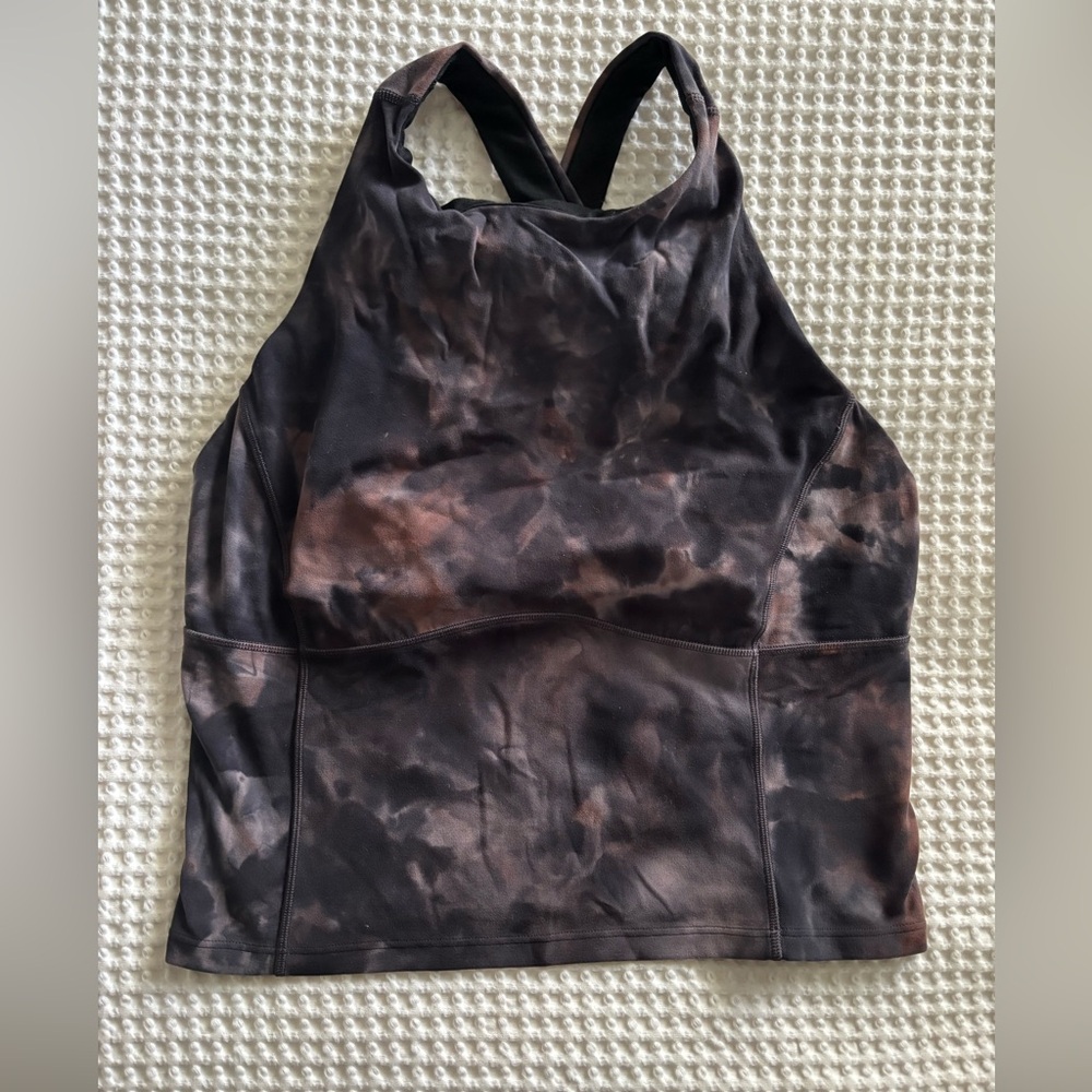 Shibori Lululemon Top- Size 8